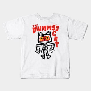 The Mummy's Cat Kids T-Shirt